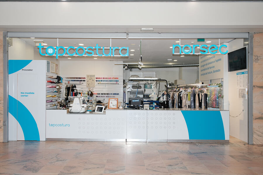 Topcostura Norsec store at Shopping Cidade do Porto